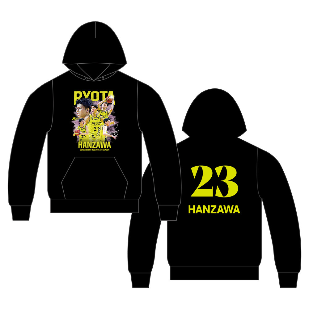 【受注販売】【MyPLAYER COLLECTION 2025-26】パーカー #23 半澤凌太 詳細画像 #23 半澤 凌太 1